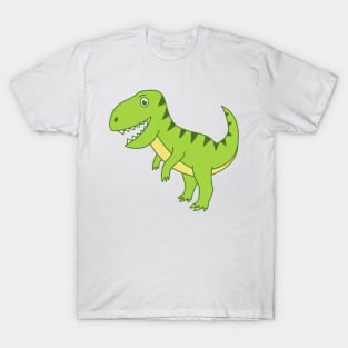 Happy Cute Dinosaur T-rex T-Shirt